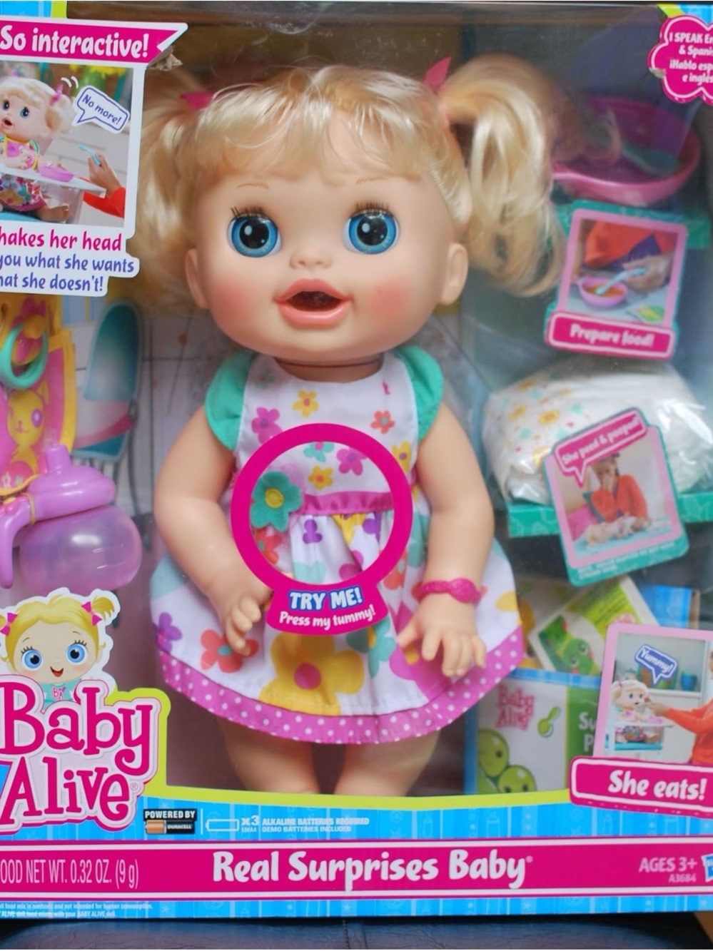 Baby alive Real surprises 2012 Blonde